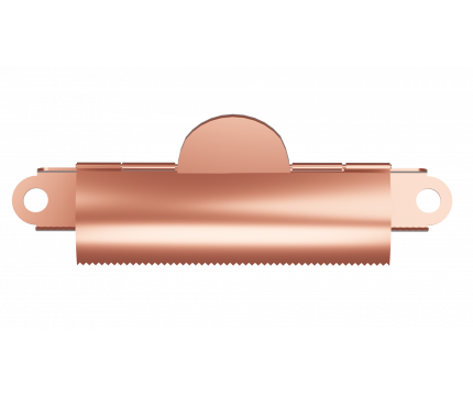 70 mm Rose Gold Teeth Clip